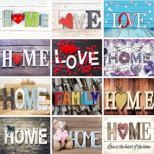 Huacan 5d Diamond Painting Full Drill Square Home Sweet Home Diamond Mosaic Cartoon Handmade Gift