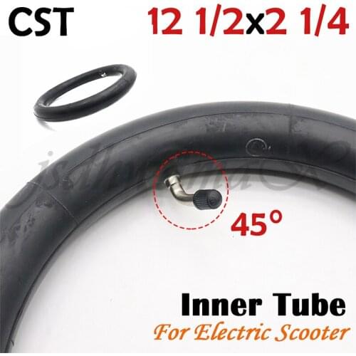 CST 12 1/2x2 1/4 Tyre 12 1/2 * 2 1/4 Inner Tube Tire Straight/45 degree valve for Skateboard Electric Scooter Accessories