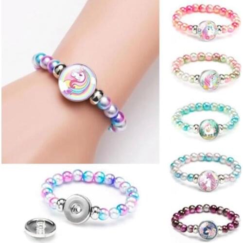 Unicorn JOJO Bows Hair Clip Sequin Horn Flower Unicorn Decoration DIY Unicorn Birthday Party Supplies Kids Party Favor