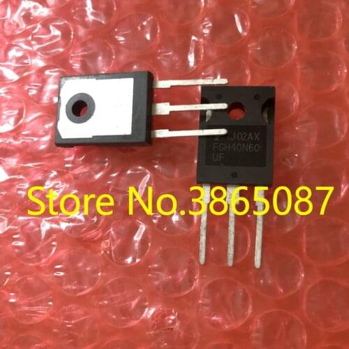 FGH40N60UF OR FGH40N60SF FGH40N60UFTU FGH40N60SFTU TO-247 POWER TUBE IGBT TRANSISTOR 20PCS/LOT ORIGINAL NEW