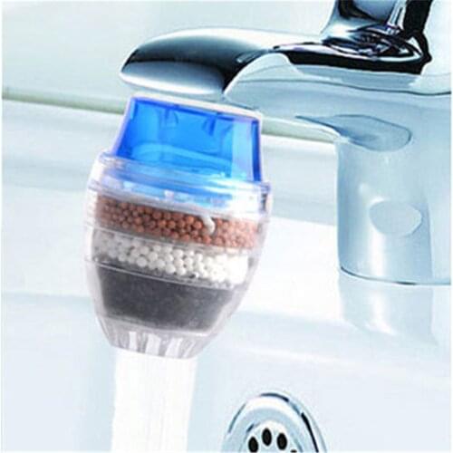 Faucet Mount Filters Faucet Water Filter Purifier Kitchen Tap Filtration Activate Carbon Removes Chlorine Kitchen Accessories