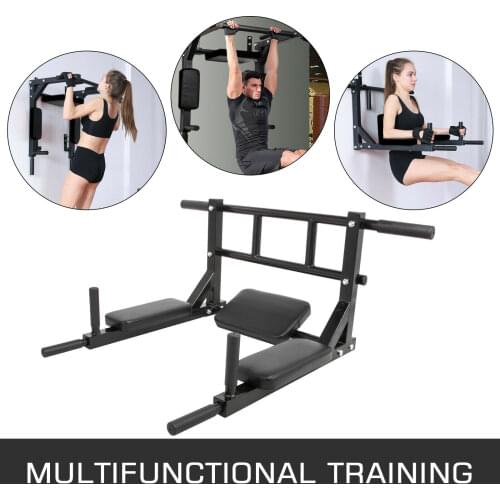 Wall Mounted Pull Up Bar for Men Woman and Kids Great for Workout and Fitness