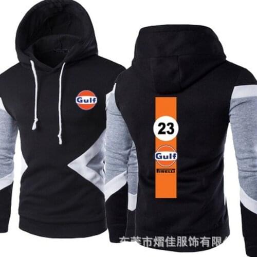 2021 New Men Gulf Spring Autumn Fashion Pullover Sweatshirts Patchwork Casual Cotton Hoodies Clothing S-5XL Size