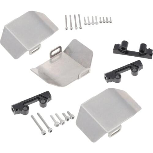 RC Front or Rear Chassis Armor Guard Skid Plate for Axial SCX24 1/24 RC Car