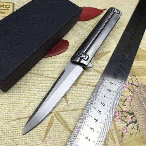440C Blade Tactical Ball Bearing Flipper Folding Knife Camping Outdoor Survival Knives EDC Tools Bearing Flipper Folding Knives