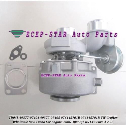 Turbo TD04L 49377-07440 49377-07403 076145701L 076145702A Turbocharger For Volkswagen VW Crafter 2006- BJM BJL R5 LT3 Euro4 2.5L