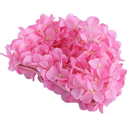 Outdoor Women Flowers Design Bath Cap Ladies Swimming Cap for Long Hair Cute Gift 2020