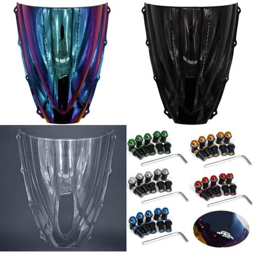 For Triumph Daytona 675 2006 2007 2008 Double bubble motorcycle Injection windshield windscreen Bolt Screws