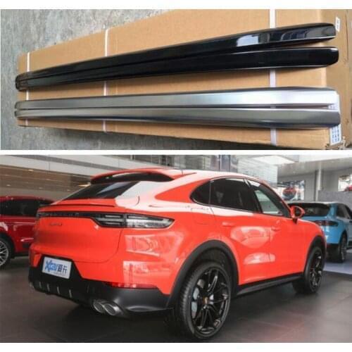 High Quality Aluminum Alloy Paste Installation Top Roof Rack Rail Luggage For Porsche Cayenne Coupe 2019 2020 2021 2022