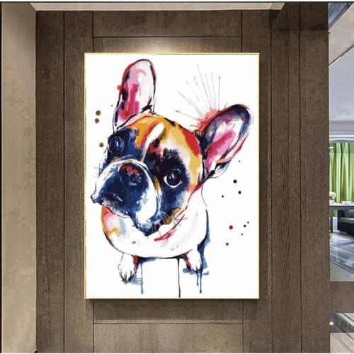 5D DIY Diamond Painting Color Pet Dog All Square Round Diamond Embroidery Animal Mosaic Cross Stitch Home Decoration