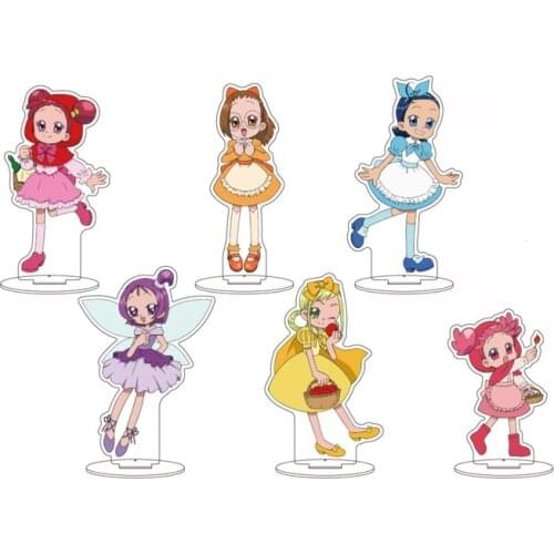 Anime Magical DoReMi Harukaze Doremi Fujiwara Hazuki Lovely Acrylic Stand Model Figure Plate Display Cosplay Tabletop Decor