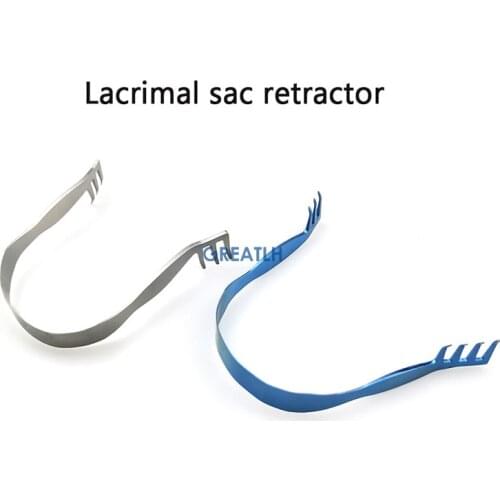 Autoclavable Lacrimal Sac Retractor Titanium/stainles Steel Veterinary Ophthalmic Surgical Instrument