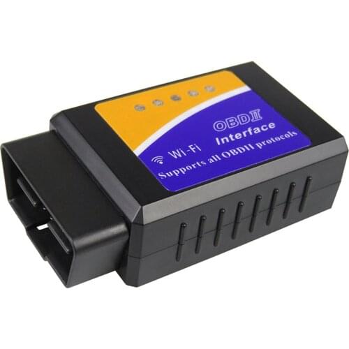 Super ELM327 WIFI V1.5 OBD2 Car Diagnostic Scanner Elm-327 WI-FI ELM 327 V 1.5 OBDII iOS Without PIC18F25K80 Diagnostic Tools