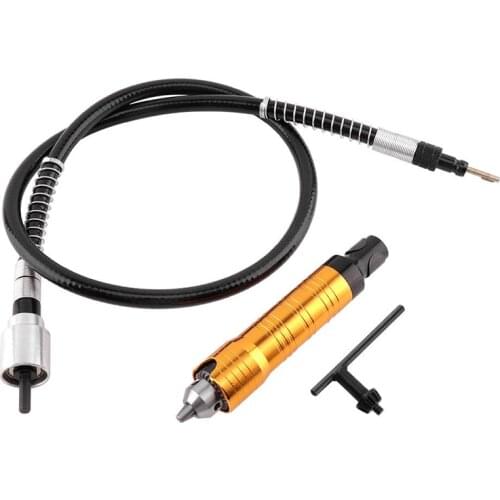Engraver Flexible Shaft 6mm Flex Shaft Handpiece Power Tool Electric Drill Handle Chuck Separate Mini Grinder Accessories