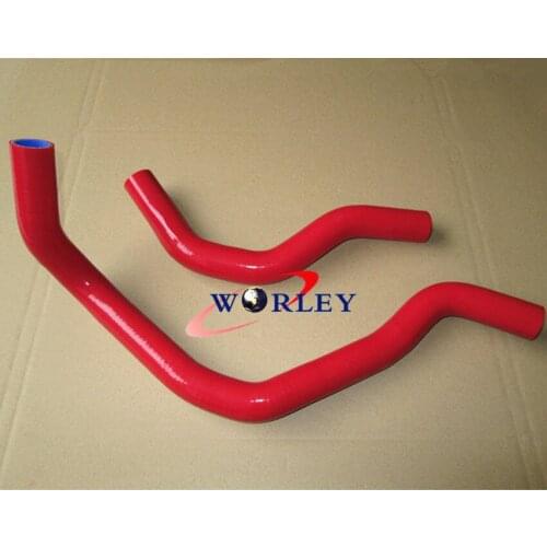 RED Silicone Radiator Hose For HONDA Civic CRX SIR VT EE8/9 EF8 EF9 B16A 88-91