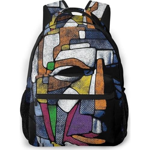 Fashion Backpack Vintage Funny Artwork Pablo Picasso For Girl Teenager Shoulder Bag New Primary School Bag Female Girls boys
