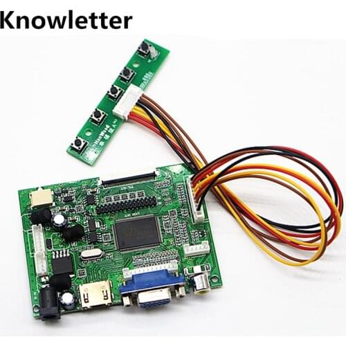 HDMI+VGA+ 2AVinput sources A/D LCD Monitor control board for AT065TN14 AT070TN90 / AT070TN92 AT070TN93 / HDMI AT070TN94