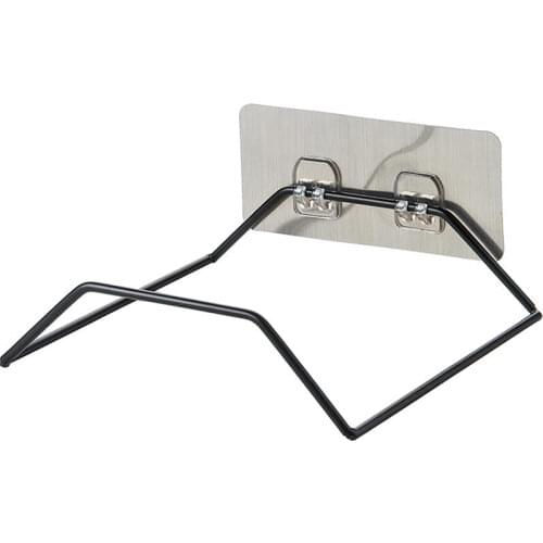 1pc Bathtub Hooks Strong Organizer Towel Hooks Holders Stainless Anti Rust Washbasin Hooks Holder Adhesive Storage Rack Hanger