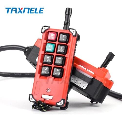 Industrial remote controller AC 220V 110V 380V 36V DC 12V 24V wireless switches Hoist Crane Control Lift Crane 868mhz 315mhz