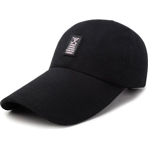 Ajustable Extra Long Bill Baseball Cap Men Women Snapback Cap Unisex Baseball Cap Sun Hat Outdoor Sports Cap Fishing Hats