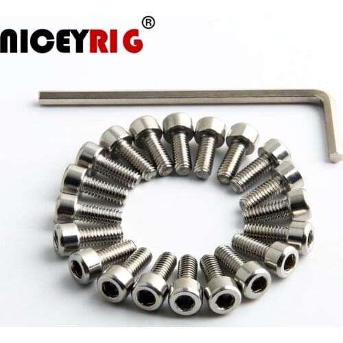 NICEYRIG m4 Screw Rig Camera Screw Thread Rig Photo Camera Accessories 14 Alloy Rig DSLR(20 Pieces a Pack)