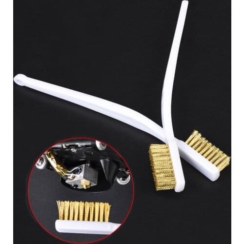 Gmfive 3D Printer Brush Cleaner Copper Wire Toothbrush Handle For Nozzle Heater Block Hotend Hot Bed Cleaning 3D Printer Tool