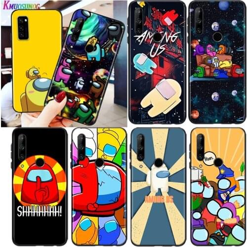 Game cute space killer For Honor 8S 8C 8X MAX 8A 8 7S 7A 7C Play 3E Prime Pro 2020 2019 Silicone Black Phone Case