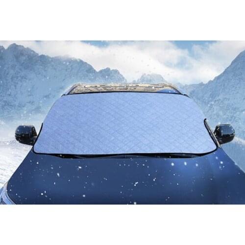 Universal Car Auto Windshield Protector SnowSun PP Half Cover Aluminium Film