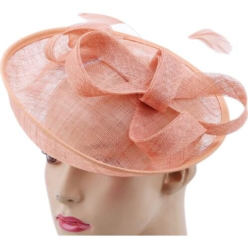 2019 GAOKE Fashio Women Fedora Hat Veil Bridal Flower Party Hat Bridal Net Feather Banquet Hats Elegant Female Party Fedora Hat