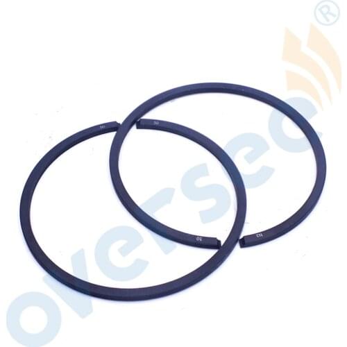 3B2-00011-0 Piston Ring 50mm STD For Tohatsu Nissan 9.8HP Outboard Motor Parts 2 Stroke Carburetor Type