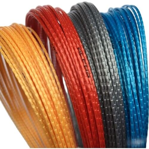 4 pcs/lot) Bamboo grainTennis strings 1.25mm polyester SUPER POLY tennis racket strings 12M Free shipping