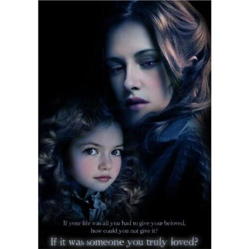 5D DIY Full Round Diamond Painting Movie Star "Mackenzie Foy" 3D Embroidery Cross Stitch Rhinestone Mosaic Home Decor Art YC161