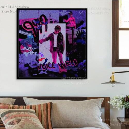 Juice WRLD Album Poster Canvas Painting Hot Wall Art Pictures Posters and Prints for Home Decoration