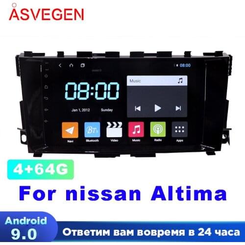 Android 9.0 Car Multimedia Player For Nissan Altima With 4G+64G Car GPS HIFI Navi Head unit Auto Radio
