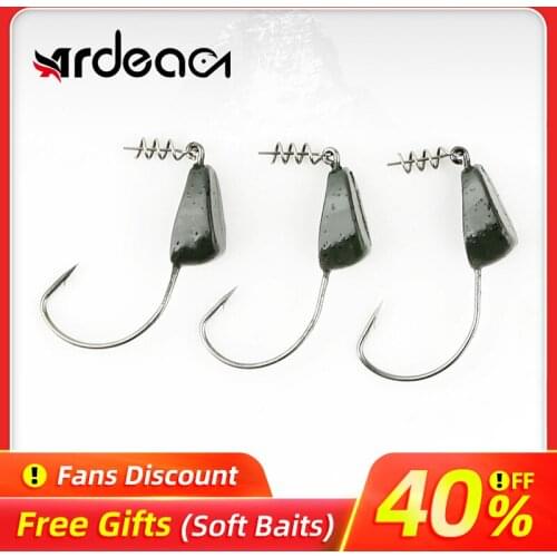 ARDEA crank chuck fishing hook lead clip fish hook soft bait companion fish hook soft bait jump hook fishing hook fishing tackle