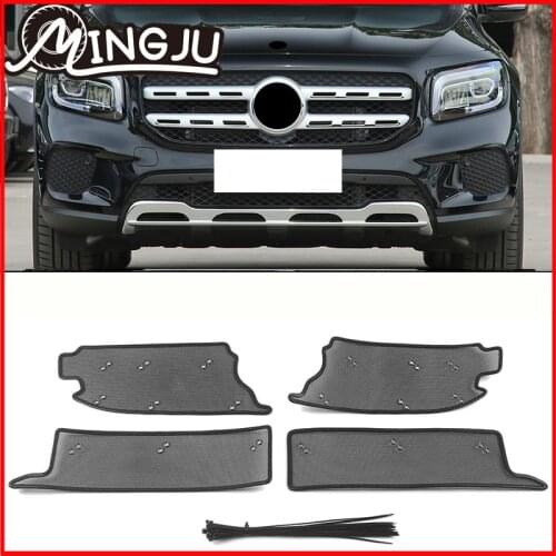 For Mercedes-Benz GLB X247 2019 2020 2021 Car Accessories Front Grille Insert Net Anti-insect Dust Garbage Proof Inner Cover