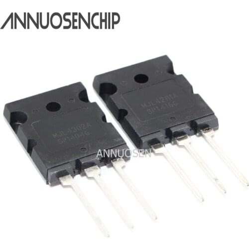 Free shipping 5Pairs MJL4302A MJL4281A (5pcs MJL4281 + 5pcs MJL4302 ) TO-3PL 15A 350V 230W new and original