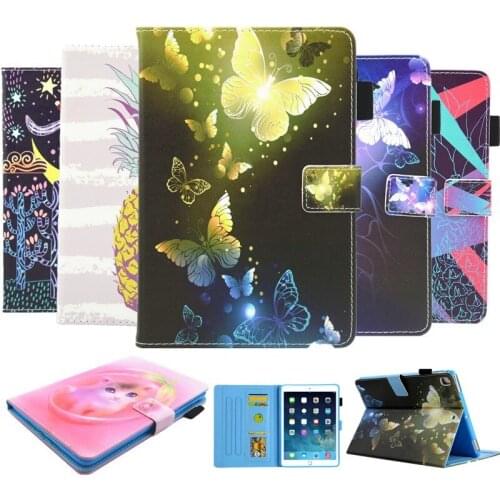 Case For Apple iPad 9.7inch 2017/2018 Smart Cover Funda Tablet for ipad 5/ 6 Air Air 2 pro 9.7 PU Leather Stand Capa Skin Shell