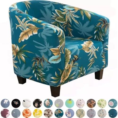 Polyester Elastic Stertch Bathtub Armchair Sofa Cover Dustproof Protector Washable Furniture Slipcover For Hotel Home Seat Cover