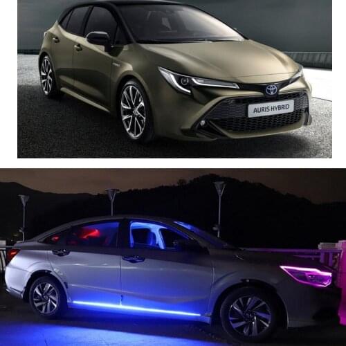 Remote Car Door Decorative Mood Lighting For Toyota corolla avensis rav4 camry auris CARINA FJ CRUISER LAND CRUISER Previa