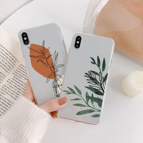 For Samsung Galaxy A72 A82 A52 A32 A51 A50 A21S A12 A02S A20e A31 A30 A42 A41 A40 A71 A70 A6 A7 A9 2018 Plum Blossom Leaf Case