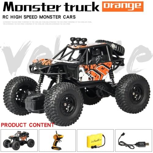 Ewellsold 2019 1/22 High Speed Full-Scale 2WD 2.4G Radio control RC truck /RC crawler toys for kids and children