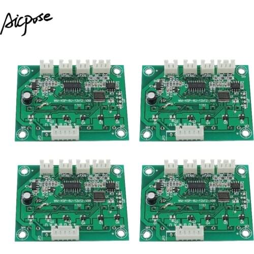 4Pcs/lots Motherboard 4/8 Channel Large Button 7x12W/6x12w/5x12w/12x12w LED PAR Motherboard Voltage 12-36V Par Led RGBW 4 in 1