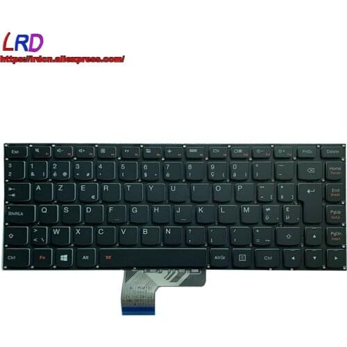 New Original BE Belgian Backlit Keyboard for Lenovo Ideapad U430 U430P U430T Touch Laptop 25211631 25211692 25211753