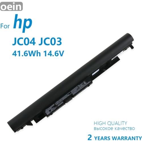 Oein Genuine JC03 JC04 Battery For HP HSTNN-DB8E HSTNN-LB7W HSTNN-PB6Y HSTNN-LB7V 919701-850 919700-850 2850mAh/41.6WH 14.6V