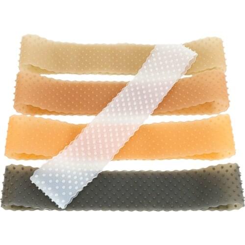 Transparent Silicone Wig Headband Soft Drop-Shaped Elastic Band Lace Wig Grip Hair Extension Sports Silicon Wig Band