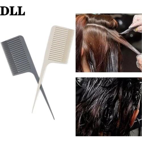 1pcs Foiling Hair Comb for Dyeing Tail Combs Brush Separate Parting for Hair Comb ABS Weaving Highlighting