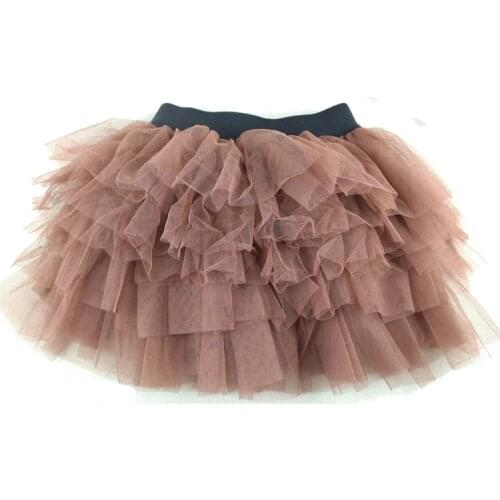 Girls skirts brown tutu skirts tutus fluffy skirt for baby girls 3-8 Years pettiskirt チュチュスカート spódnica Tutu юбка балетной пачк