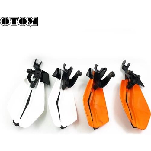 OTOM For KTM EXC SX SXF HUSQVARNA TC TE FC FE 125 250 450 530 Motorcycle Handlebar Hand Guards White Dirt Bike Enduro Handguard