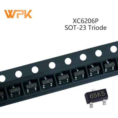 50Pcs SMD Positive Voltage Regulators IC Transistor SOT-23 XC6206P252MR 58GC XC6206P282MR 65X5 XC6206P362MR 665K Triode